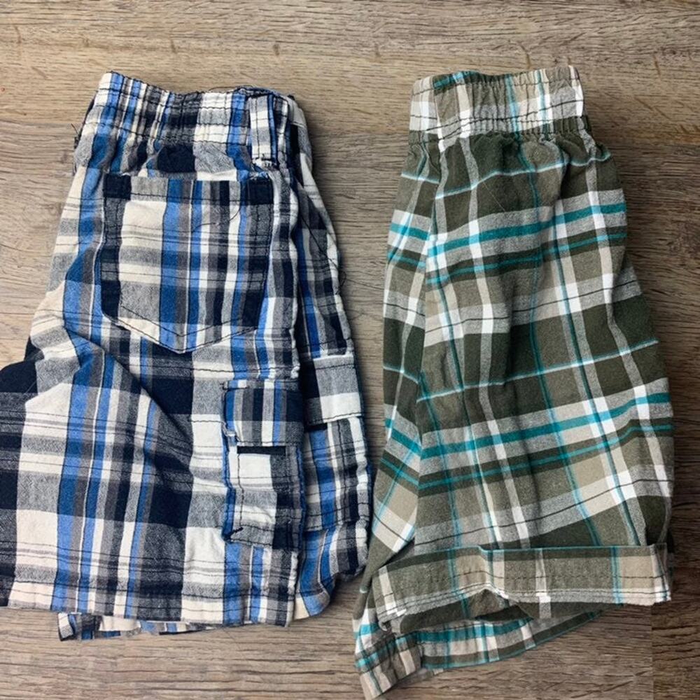 Us Polo and Carter’s Plaid Shorts
